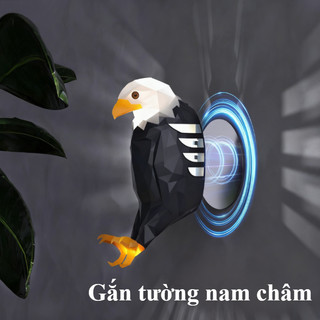 Đèn Đại Bàng 3D Điều Khiển Từ Xa - LED Cảm Ứng Nghệ Thuật, Trang Trí Không Gian Ấn Tượng