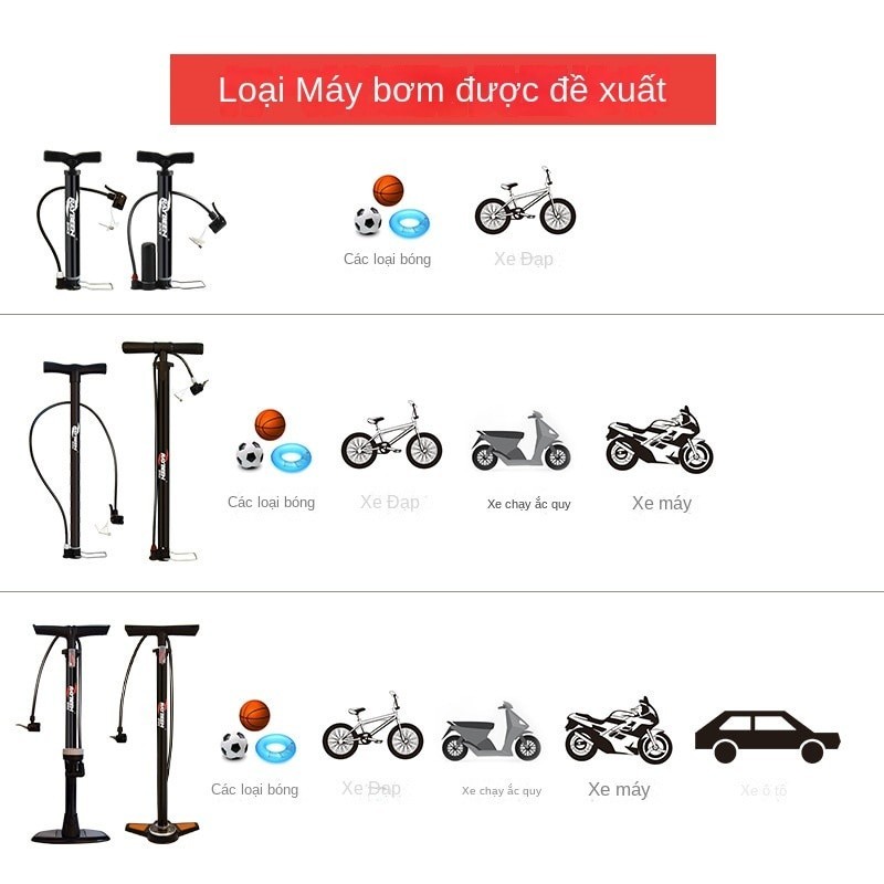 M7 Xe đạp điện nhỏ gọn Bóng rổ Bóng đá Bơm Van cho Pháp Mỹ Anh MALAN