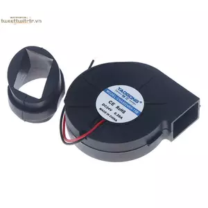TRTR Universal 8586 858 898D Quạt tuabin không khí nóng 24V Máy thổi không chổi than có tay áo cao su cố định VN