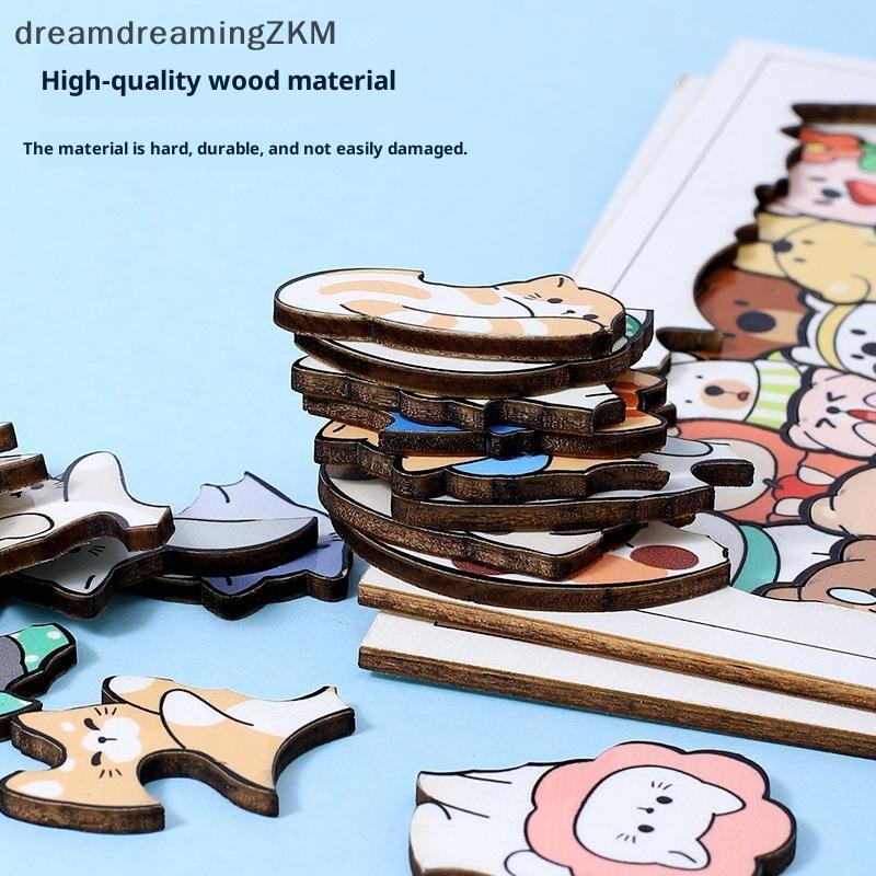[dreamdreaming] 1 Bộ Câu Đố Giáo Dục Gấu Mèo Cho Động Vật Trẻ Em Xếp Hình Bằng Gỗ Ghép Hình Đồ Chơi Xếp Chồng Bé Trai Bé Gái Quà Tặng Trang Trí Giáng Sinh [zkm]