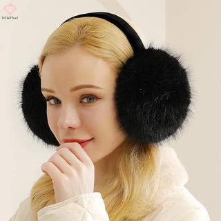 PCWFKef Thời Trang Mùa Đông Ấm Áp Bịt Tai Lông Tơ Muff Cho Nữ Mềm Mại Sang Trọng Bịt Tai Bé Gái Bé Trai Thời Tiết Lạnh Làm Ấm Tai Có Thể Gập Lại Earflaps Mới