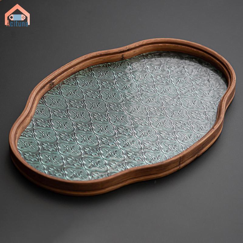 Begonia Khay Đựng Đồ Ăn Nhẹ Trà Cốc Bánh Trang Sức Tổ Chức Khay Khay Trang Trí Để Giải Trí Tân Gia Khách Sạn Phòng Ngủ
