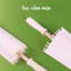 Dù Giấy Cổ Điển Nan Tre - Màu Trắng Tinh Khôi, Chắc Chắn, Phụ Kiện Lý Tưởng Cho Ảnh Cưới & Cosplay