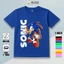 Áo Thun Trẻ Em SONIC, Vải Poly Thái Mặc Mát và Dầy Dặn, Có Size Trẻ Em Và Người Lớn, KING COTTON
