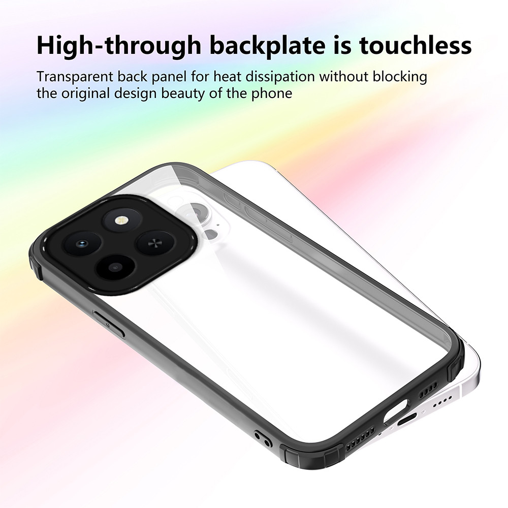 Ốp lưng Honor X6C Vỏ bảo vệ bốn góc Vỏ trong suốt cho vỏ điện thoại Honor X6C