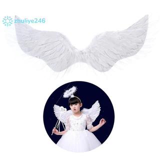 < zhuliye246 > Hình Nuốt Thiên Thần Trắng Có Dây Đeo Co Giãn Cho Tiệc Trẻ Em Cosplay Trang Trí Sinh Nhật Halloween