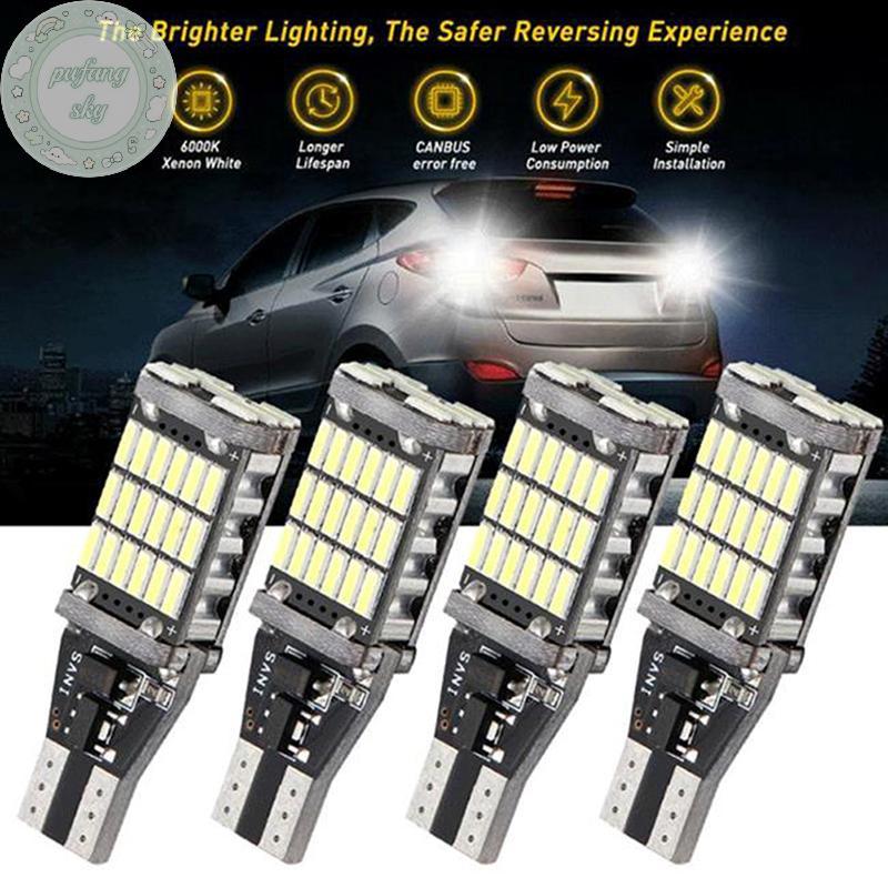 PUSKY 2x Canbus T16 T15 921 W16W Bóng đèn LED dự phòng ô tô Đèn lùi VN