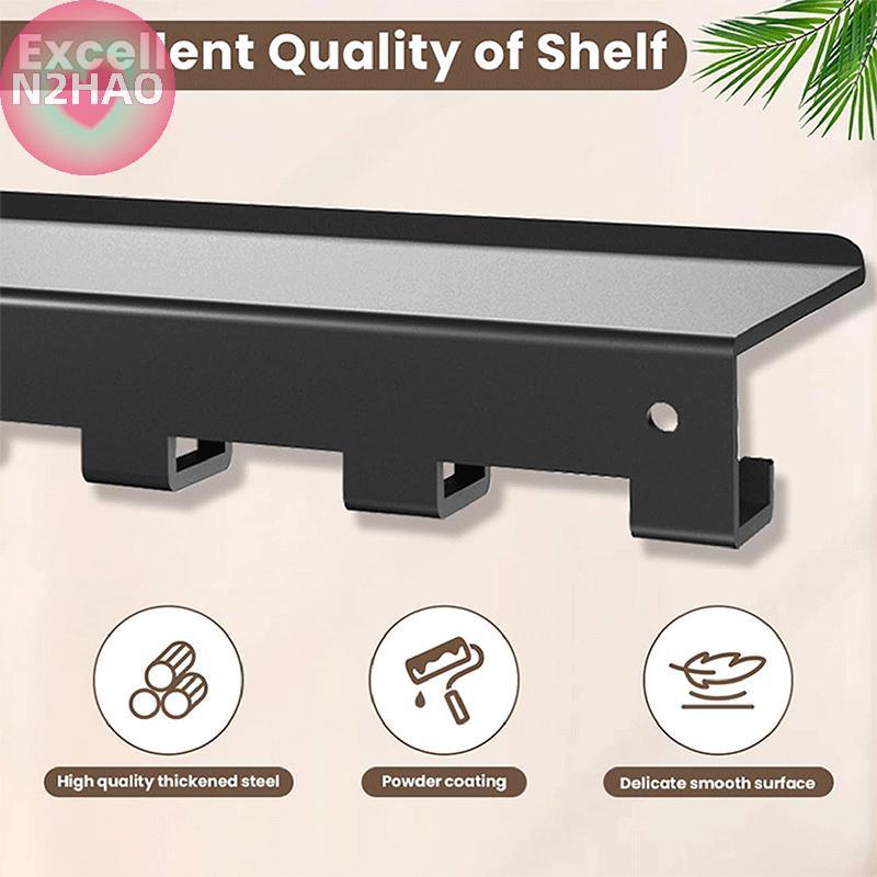 N2HAO Kệ Kim Loại Kệ Nổi Tổ Chức Cho Phòng Tập Gym Gia Đình Lưu Trữ T-Lock Adapter Giá Đỡ Móc Treo Phòng Tập Gym Giá Treo Tường Có Móc Giá Đỡ Tập Luyện n