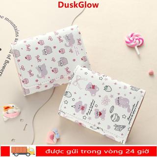 Ví đựng tiền xu DUSKGLOW, Ví ngắn nơ Kitty, Hộp đựng thẻ hoạt hình bằng da PU dễ thương dành cho nữ Cô gái