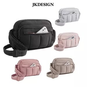 Túi đeo vai JKDESIGN, Túi đeo chéo có thể điều chỉnh chống thấm nước, Túi Tote phồng công suất lớn thời trang ngoài trời