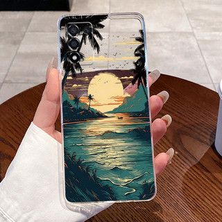 Ốp Lưng Cho OPPO K9S PERM10 Realme Q3S Q3T Silicon Trong Suốt Sang Trọng Thỏ Dễ Thương Ngộ nghĩnh Thời Trang Tình Yêu Ốp lưng Vỏ Mềm