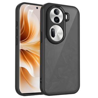 Dành Cho OPPO Reno 11 Pro 5G Ốp điện thoại Cứng Mờ Da-Cảm Giác Mềm Khung TPU Chống Sốc Mỏng Vỏ