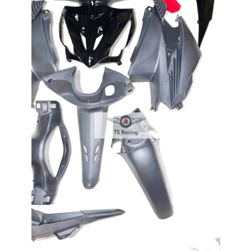 Dàn áo wave RSX100 màu đỏ tươi đen - tặng team 3 lớp