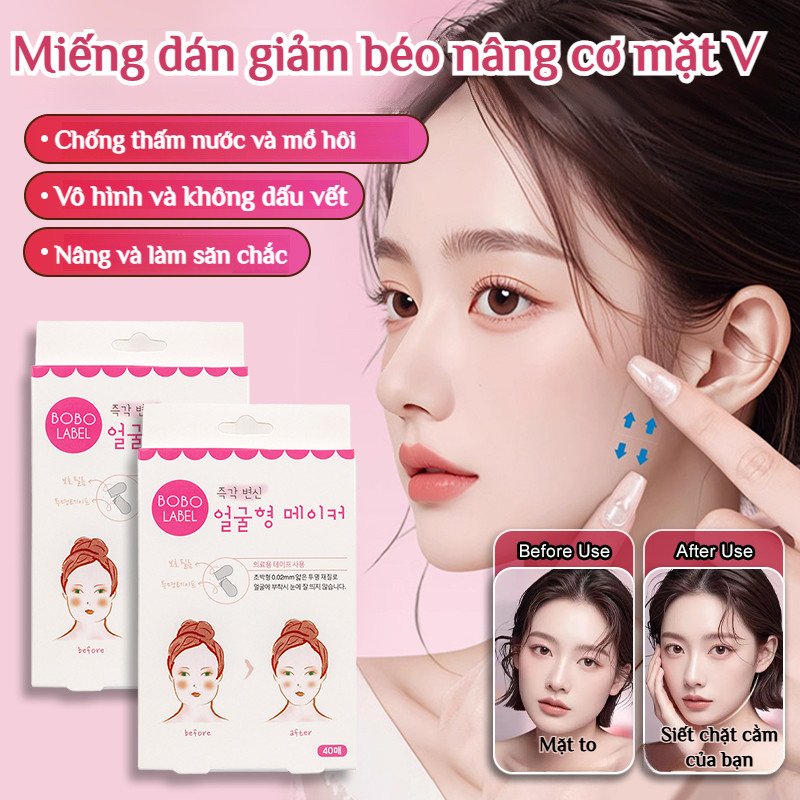 🔥Giá sốc🔥Miếng dán nâng cơ mặt/Miếng dán trang điểm làm thon gọn mặt/Băng dán mặt trong suốt vô hình/Miếng dán mũi cosplay/miếng dán mặt nâng cơ