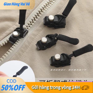 Bộ Khóa Kéo Tháo Ráp Tiện Lợi – 3 Kích Cỡ, Dùng Được Cho Hầu Hết Loại Khóa Kéo