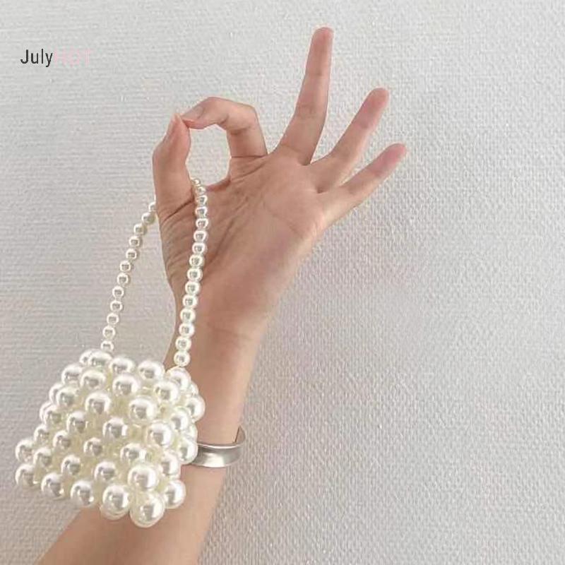 JULYHOT 1 Ví Đựng Tiền Xu Trẻ Em Ví Ngọc Trai Cho Bé Gái Tập Đi Túi Đeo Ngang Công Chúa Ví Trẻ Em Có Ngọc Trai Túi Xách Công Chúa Cho Bé Massivedeals