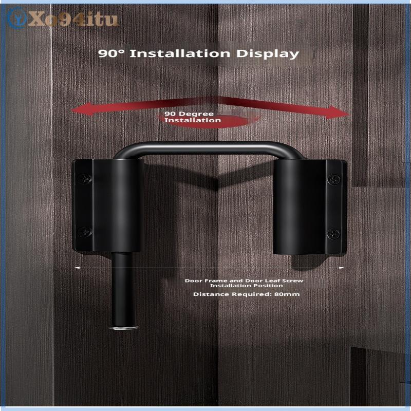 XOITU 1 Cái Khóa Chốt Cửa Hợp Kim Nhôm 90 / 180 Độ Chốt Cổng An Toàn Chống Trộm Khóa Bu Lông Cửa Khóa Cửa Phần Cứng VN