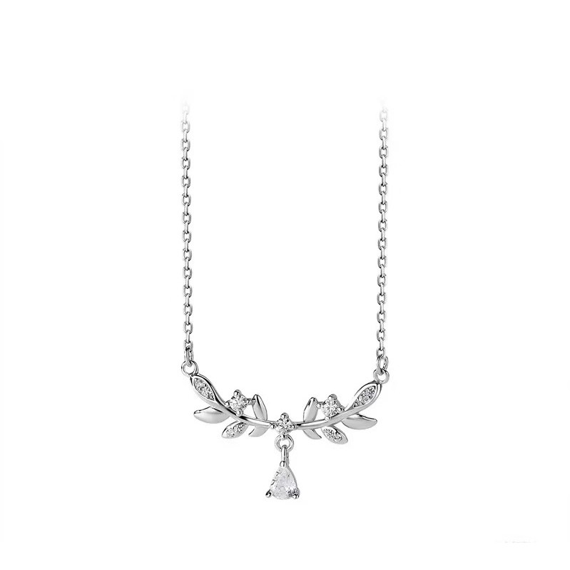 Vòng cổ khóa an toàn bạc sterling sáng sang trọng, dây 25.12cm