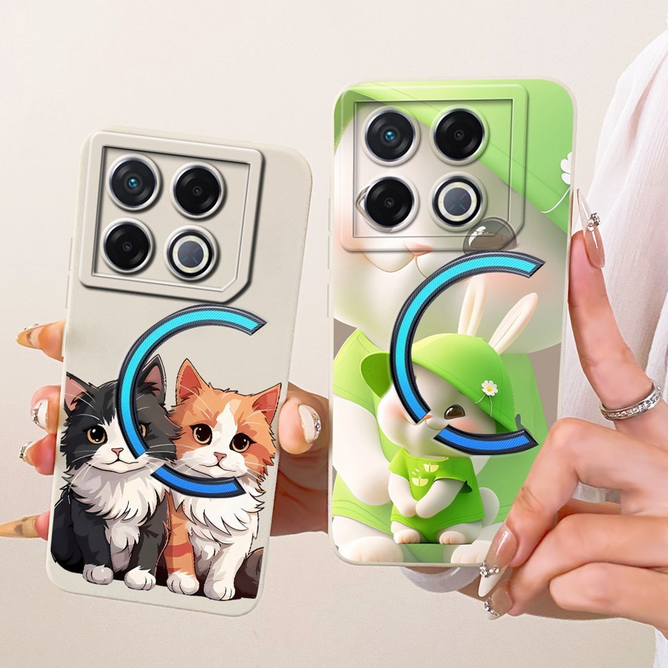 Ốp lưng Infinix GT 20 Pro 5G X6871 Silicone Hoa thời trang sang trọng Kawaii Vỏ điện thoại sơn 2D dễ thương Infinix GT20 Pro
