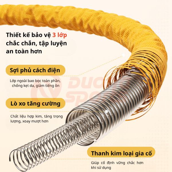 Vòng Lắc Eo Lò Xo Bọc Vải Mềm XG Sport  Tập Thể Dục, Tập Gym, Tập Yoga Tại Nhà