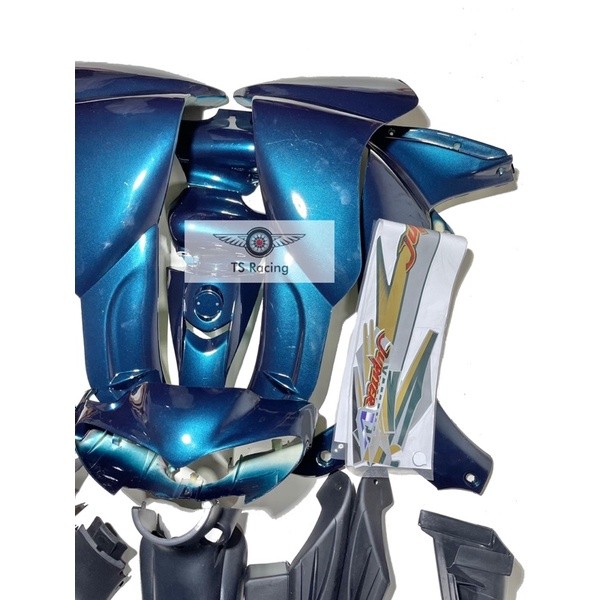 Dàn áo Jupiter V màu xanh nhớt - tặng team 3 lớp