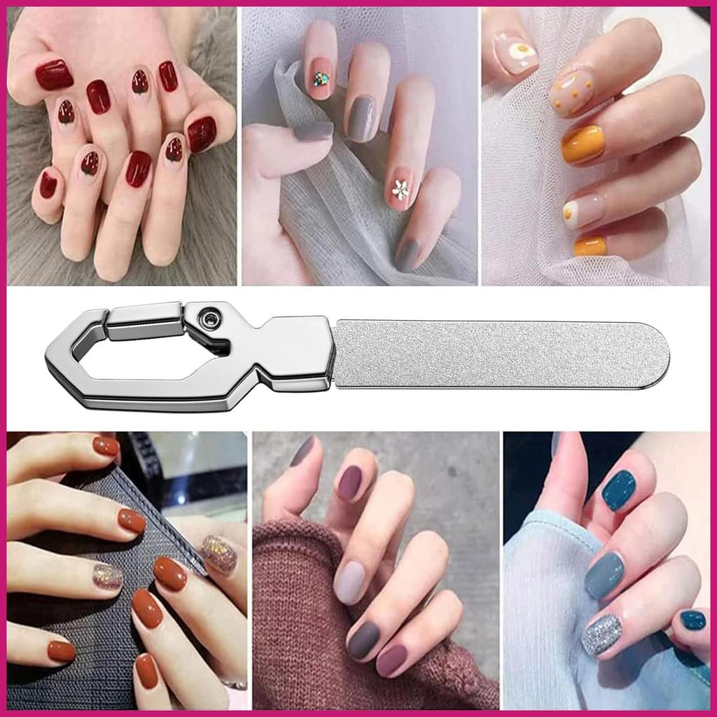 Kim Loại Móng Tay Tập Tin Móng Tay Hạng Nặng Phụ Kiện Chăm Sóc Móng Tay Thép Không Gỉ Móng Chân Dụng Cụ Mài Cho shopidaevn