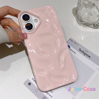 Vỏ Cho IPhone 17 11 16 13 15 12 14 Pro Max XR X XS Max 14 16 15 6 7 8 Plus SE 2020 Vỏ Cao Cấp Ruffles Lượn Sóng Đơn Giản