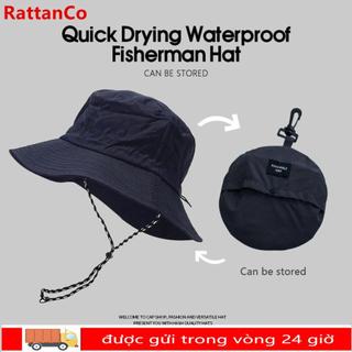 Mũ xô RATTANCO chống thấm nước và tia UV, nhanh khô - phù hợp cho mùa hè khi cắm trại và di chuyển ngoài trời