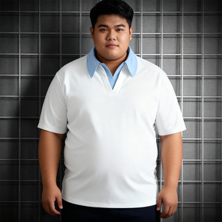 Oversize áo sơ mi polo nam màu block, phong cách thoải mái, phù hợp mùa hè