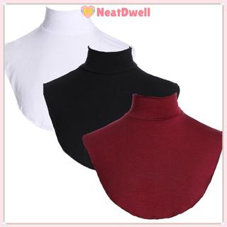 NETDWELL Cổ Cao Unisex Khăn quàng cổ quấn cổ cao Ramadan Hijab Cover
