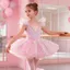 BAMBOOB Ballet Tutu, Đầm dự tiệc Sequin Trẻ em Váy múa ba lê, Trang phục khiêu vũ hiện đại phồng thời trang khiêu vũ