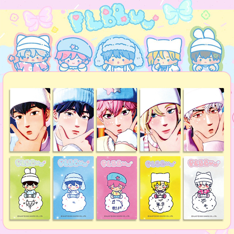 5-8 chiếc PLAVE PLBBUU Hide and Seek Lomo Cards 6th Summer TSOTTC