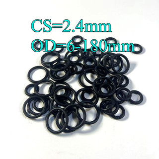 Vòng đệm cao su oring/ gioăng NBR CS==2.4mm Vòng chữ  OD6-180mm [JYD-ZZ-Z]