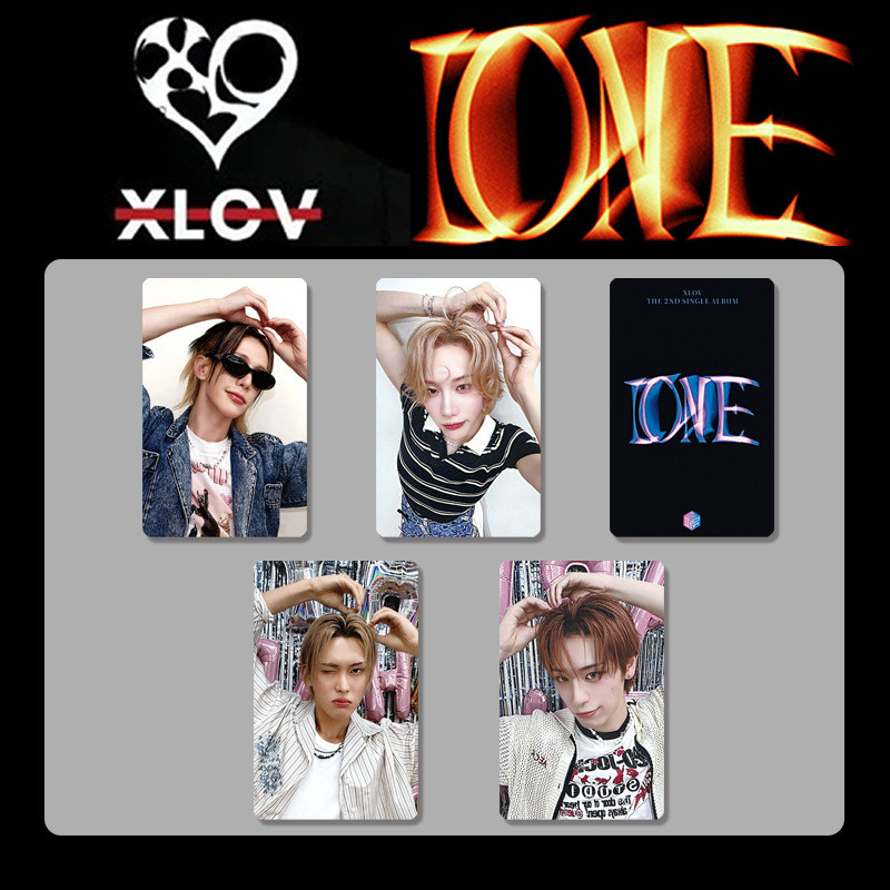 2-4 chiếc XLOV UXLXVE I ONE Album đơn thứ 2 Lomo Cards I 'mma Be WUMUTI RUI RISING STAR Photocards MAKESTAR K4 OFFLINE Thẻ cổ vũ KPOP Thần tượng Bưu thiếp YM