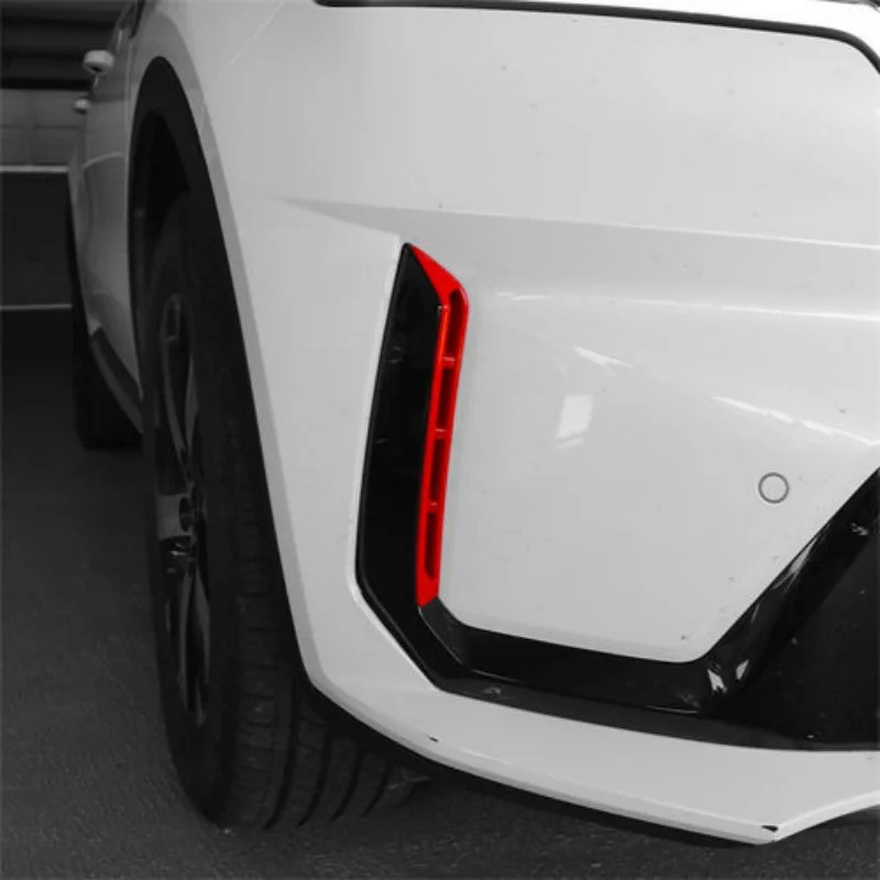 Dành Cho Xe Kia Sorento MQ4 2021-2023 ABS Crom Bạc Sợi Carbon Phong Cách Cản Trước Lỗ Thông Khí Đèn Sương Mù Trang Trí Ngoại Thất