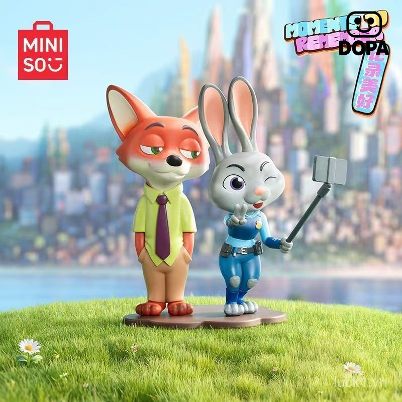Bán Chạy MINISO Crazy Zoo Đối Tác Tốt Nhất Hộp Bí Ẩn Búp Bê Hàng Hóa Hình Hợp Thời Trang Chơi Trang Trí Quà Tặng Cô Gái