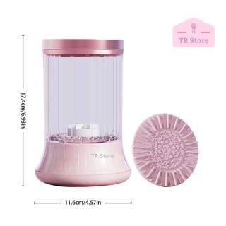 Máy Rửa Cọ Trang Điểm Tự Động Cao Cấp (7000 vòng/phút) - Hai Phiên Bản Sạc Điện & Cắm Dây