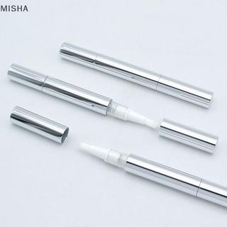 Misa 3ml Hộp đựng dầu biểu bì có bàn chải Son dưỡng môi Ống xoắn rỗng Bút móng tay Ống dầu dinh dưỡng