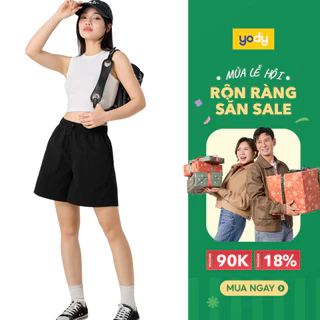 Áo 3 lỗ nữ YODY vải thun rip co dãn, mềm mịn, kiểu dáng trẻ trung, năng động WCTA25S033