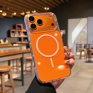 Ốp điện thoại từ tính đơn giản và đa năng cho IPhone 17 Pro Max 16 11 13 14 15 Pro Max 15 16 plus Vỏ có Camera Bảo vệ toàn diện Vỏ chống sốc Vỏ cứng Vỏ bảo vệ điện thoại