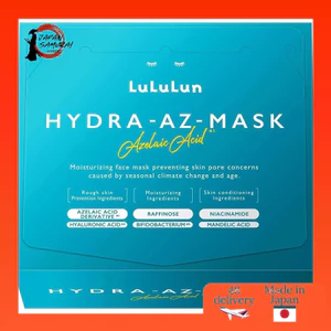 LuLuLun Hydrating Face Mask Pack - 28 Sheets for Deep Moisture and Pore Care- Direct from Japan