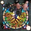 Shas Square Altar Board Game Card Pad Runes Table Fabric Mysterious Board Game Mat