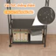 Gía Treo Quần Áo Thép 2 Lớp Không Gỉ TORO Kệ Để Đồ Đa Năng Nhiều Tầng Lưu Trữ Có Bánh Xe Di Chuyển