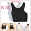 Áo ba lỗ NETDWELL 1 chiếc, Trans Lesbian Tomboy Ngực Shaper, M-3XL Corset Quần lót Ngực