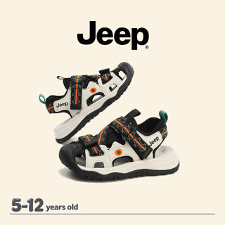 JEEP Giày Trẻ Em Baotou Dép Bé Trai Bé Gái Mùa Hè Đế Mềm Thể Thao Phong Cách Giày Thường Ngày
