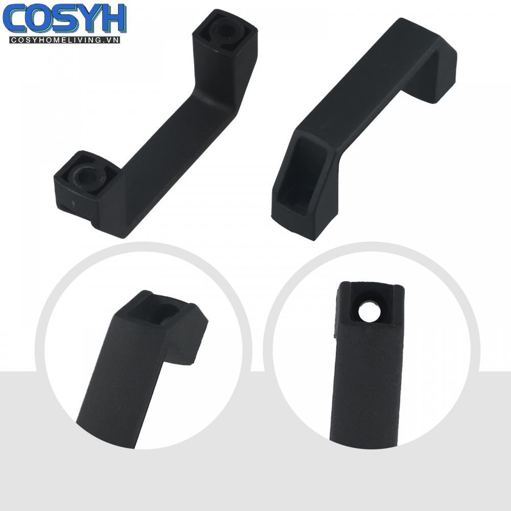 <cosyh>Black Plastic Handles High-quality Nylon Long-lasting Resistance To Corrosion