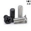 Chất liệu thép không gỉ 304 Vít đầu phẳng Phillips Đen Kẽm / Niken Đầu mỏng mạ 120 độ Đầu chìm nhỏ Bu lông vít Đường kính đầu nhỏ 5.0 / 5.5 / 6.0 / 6.5 / 6.8 / 7.0 / 7.8 / 8.0 / 8.8