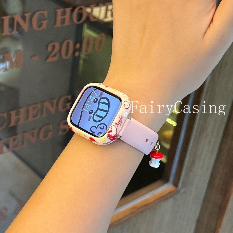 Dây đeo silicon mỏng cho Apple Watch S11 46mm 42 45mm 44 40 41 38mm Vòng đeo tay iwatch Series 8 7 Se 3 4 5 6 9 10 Ultra2 49mm