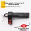 VVDZA E-Bike Twist Throttle Đen Twist Throttle Điện Đi Xe Đạp Tay Ga Grip