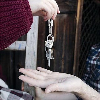 1 / 3 / 5 Móc Khóa Lò Xo Hợp Kim Kẽm - Móc Leo Núi Chống Mất Có Thể Thu Vào Phụ Kiện DIY